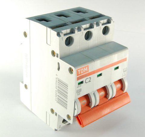 авт. выкл.ва47-29 3р 40а 4,5ка х-ка d tdm