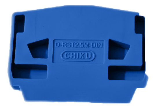 Клеммы, клеммные блоки D-RST 2,5M-DIN BU CHIKU
