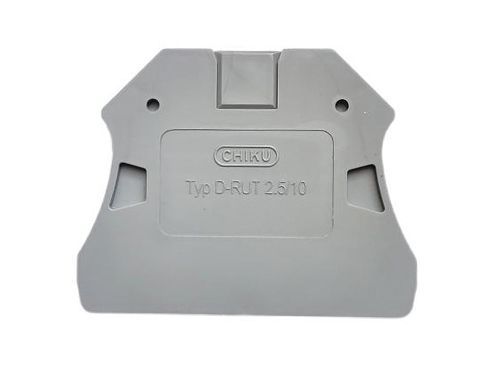 Клеммы, клеммные блоки D-RUT 2,5/10 CHIKU