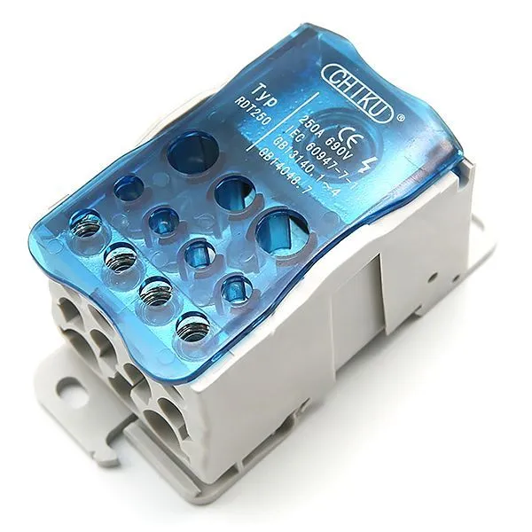 Клеммы, клеммные блоки RDT 250 CHIKU