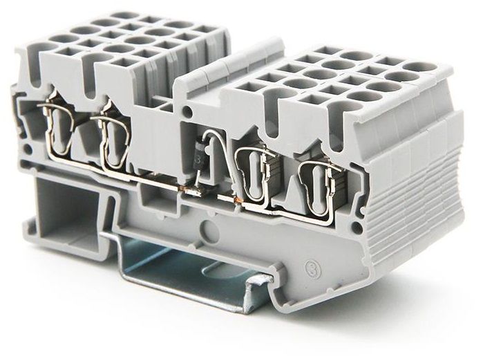 Клеммы, клеммные блоки RNS 2,5-QUATTRO-DIO/L-R CHIKU