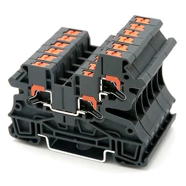 Клеммы, клеммные блоки RPI 4-TWIN CHIKU