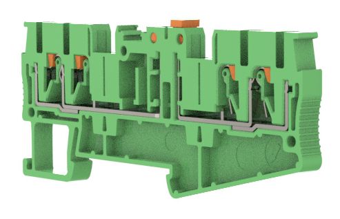 Клеммы, клеммные блоки RPV 2,5-QUATTRO-MTB GN CHIKU