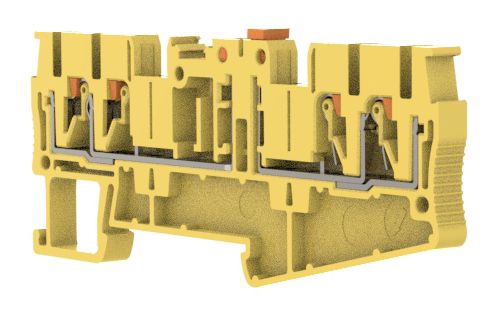 Клеммы, клеммные блоки RPV 2,5-QUATTRO-MTB YE CHIKU