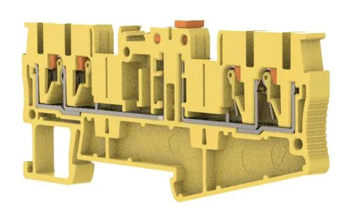 Клеммы, клеммные блоки RPV 2,5-QUATTRO-MTB YE CHIKU