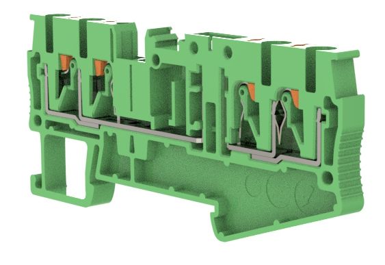 Клеммы, клеммные блоки RPV 2,5-QUATTRO-TG GN CHIKU