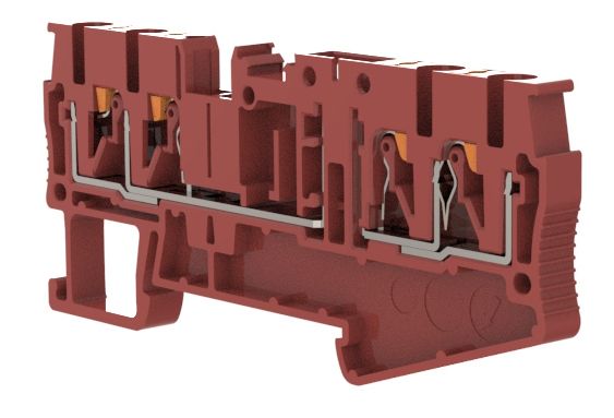 Клеммы, клеммные блоки RPV 2,5-QUATTRO-TG RD CHIKU
