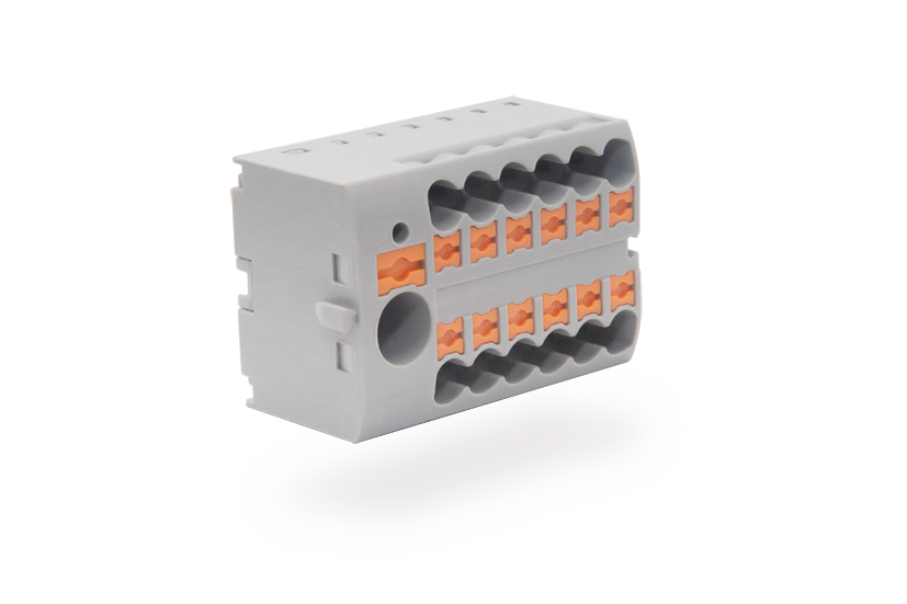 Клеммы, клеммные блоки RPVF 6/12X2,5 BU CHIKU