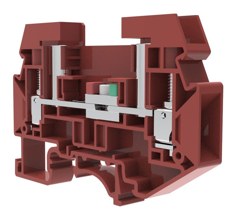 Клеммы, клеммные блоки RTB 6-RTK/S RD CHIKU