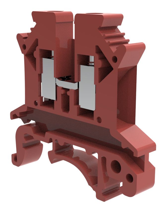 Клеммы, клеммные блоки RUK 2,5B RD CHIKU