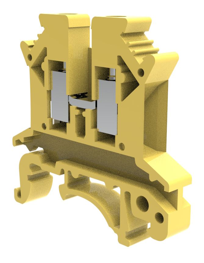 Клеммы, клеммные блоки RUK 2,5B YE CHIKU