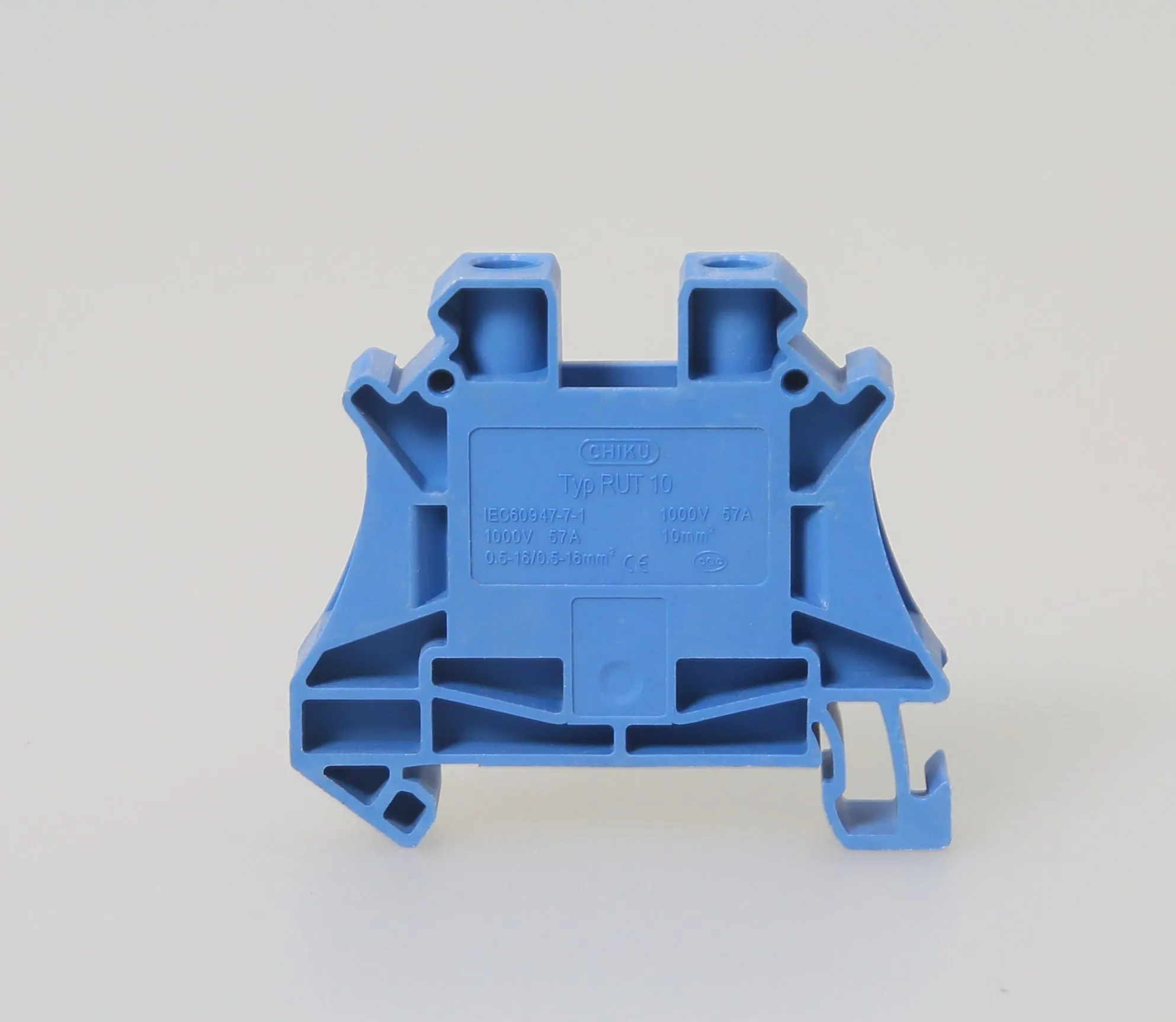 Клеммы, клеммные блоки RUT 10 BU CHIKU