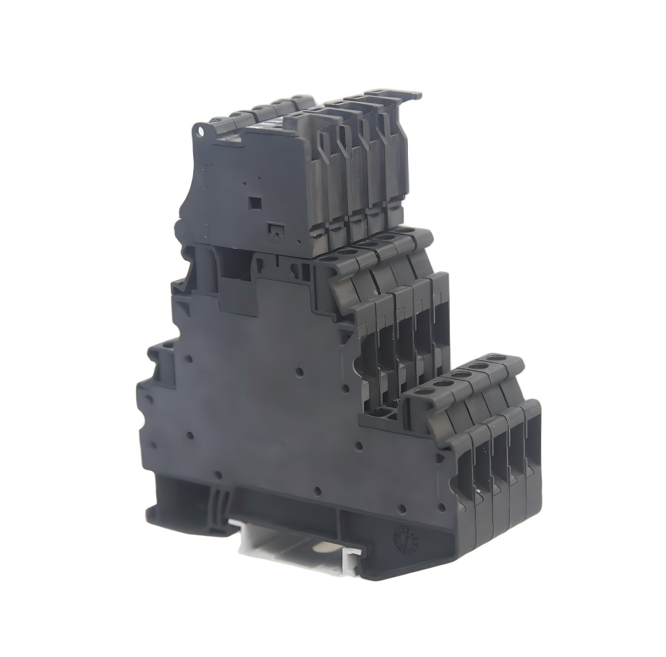 Клеммы, клеммные блоки RUT 4-L/HESI LED 250V CHIKU