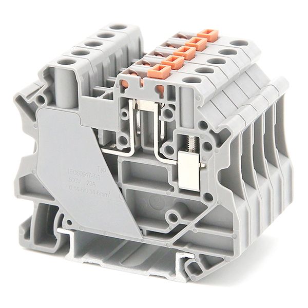 Клеммы, клеммные блоки RUT 4-MT-P/P CHIKU