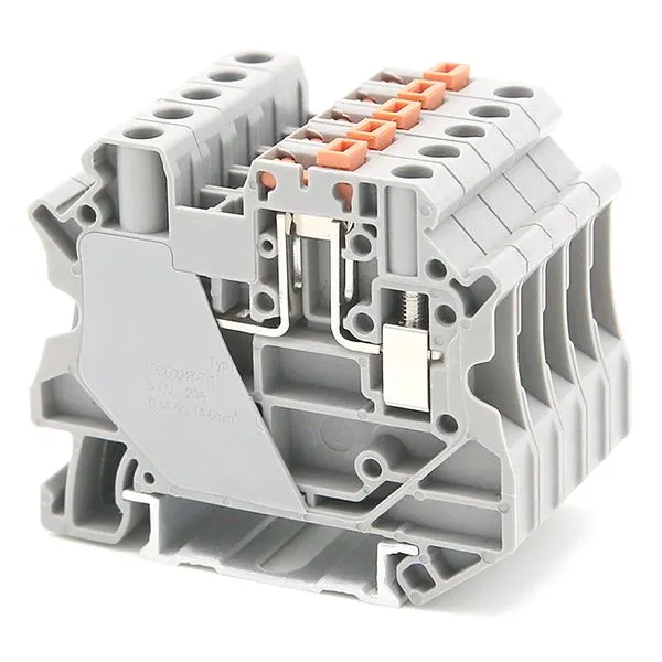 Клеммы, клеммные блоки RUT 4-MT-P/P CHIKU