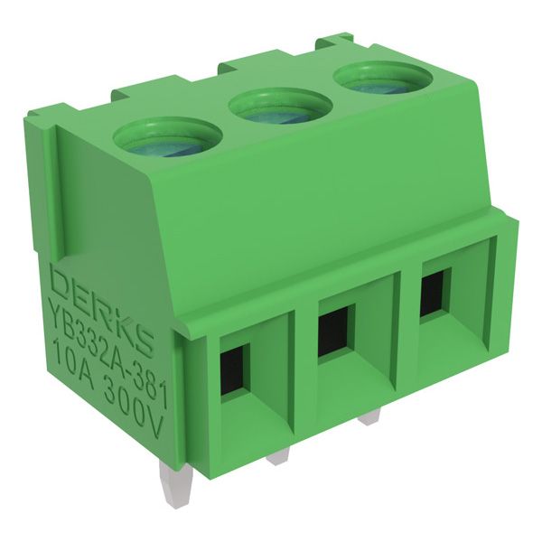 Клеммы, клеммные блоки YB332A-381-2P DERKS