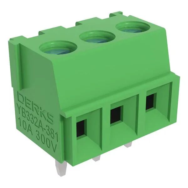 Клеммы, клеммные блоки YB332A-381-2P DERKS