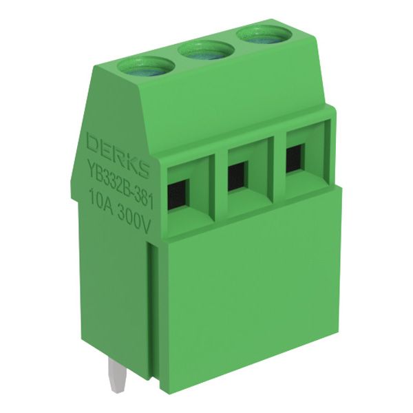 Клеммы, клеммные блоки YB332B-381-2P DERKS