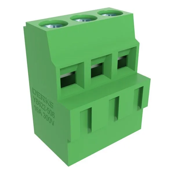 Клеммы, клеммные блоки YB622-508-2P DERKS