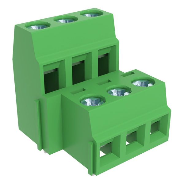 Клеммы, клеммные блоки YB642-508-2*3P DERKS