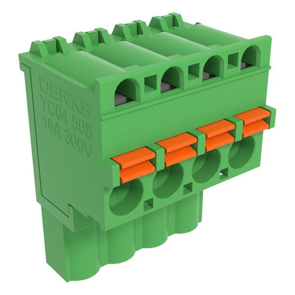 Клеммы, клеммные блоки YC050-508-14P DERKS