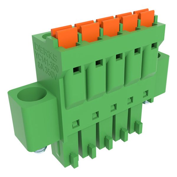 Клеммы, клеммные блоки YC141-350-12P DERKS