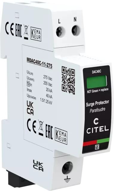 УЗИП CITEL DAC40CS-11-275 со сменным модулем